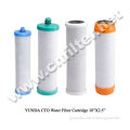 activated carbon block water filter cartridge(CTO) for water treatment